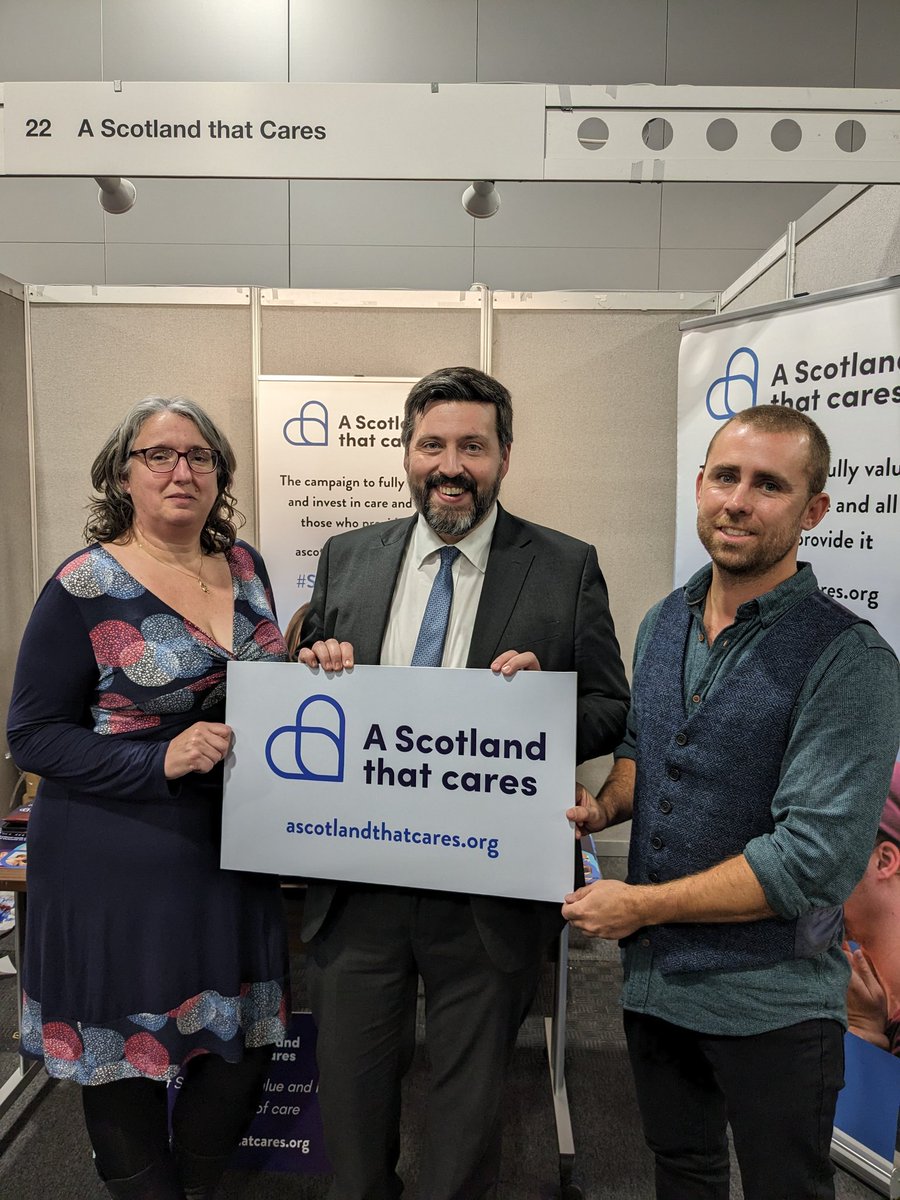 Good to chat with @jamiehepburn about the #Scotlandcares campaign. 

Now is the time for a new, dedicated national outcome on care. Find out more 👇

ascotlandthatcares.org