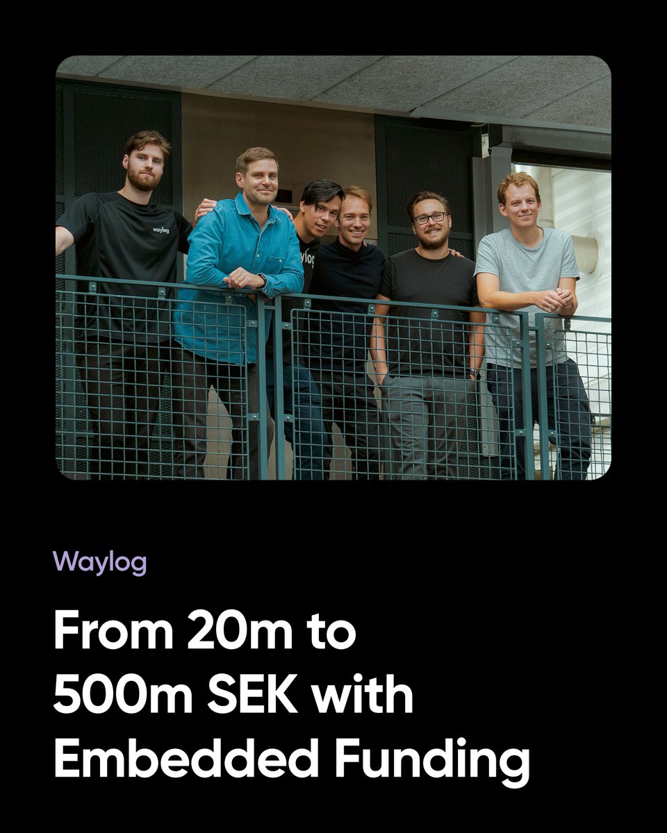 🚀 In less than a year, Waylog has gone from newcomer to trusted supply chain financier to hundreds of importing companies in the Nordics and the UK. A growth journey that’s been made possible with Embedded funding.  Read the whole case with Waylog at 🔗 froda.se/en/embedded-fu…