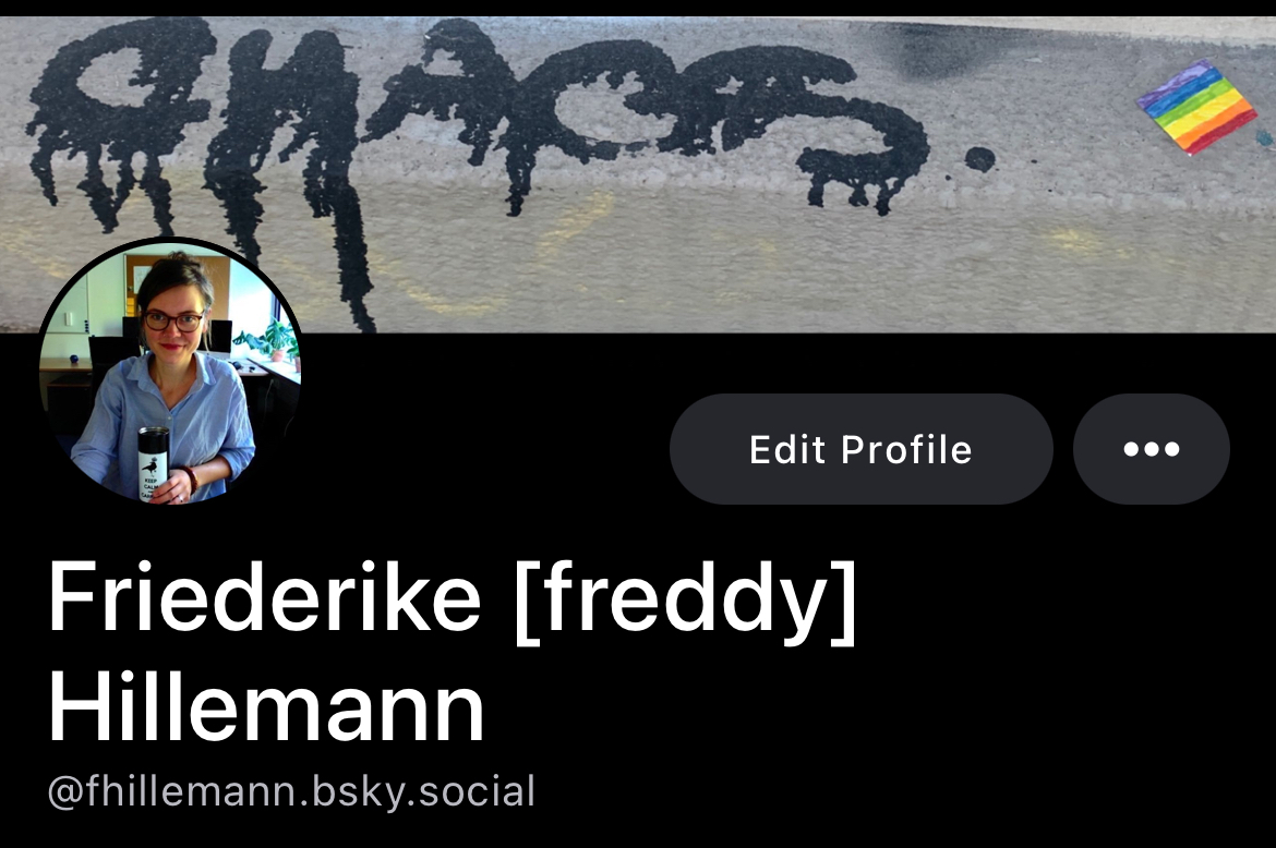 Friederike [freddy] Hillemann tweet media