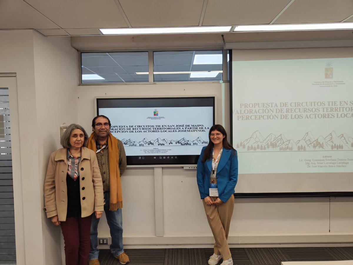 Académicos IHP <a href="/MundoFAU_uchile/">FAU U. de Chile</a> Marcelo Bravo, Ixtiar Larrañaga y Patricio Duarte participan en seminarios sobre Turismo y Patrimonio <a href="/congresocietur/">Congreso SOCIETUR</a> <a href="/coodtur/">COODTUR</a> <a href="/SanBecleta/">San Becleta</a> <a href="/uandresbello/">U. Andrés Bello</a> <a href="/CONPEHT/">CONPEHT</a>   patrimonio.uchilefau.cl/2023/10/16/aca…