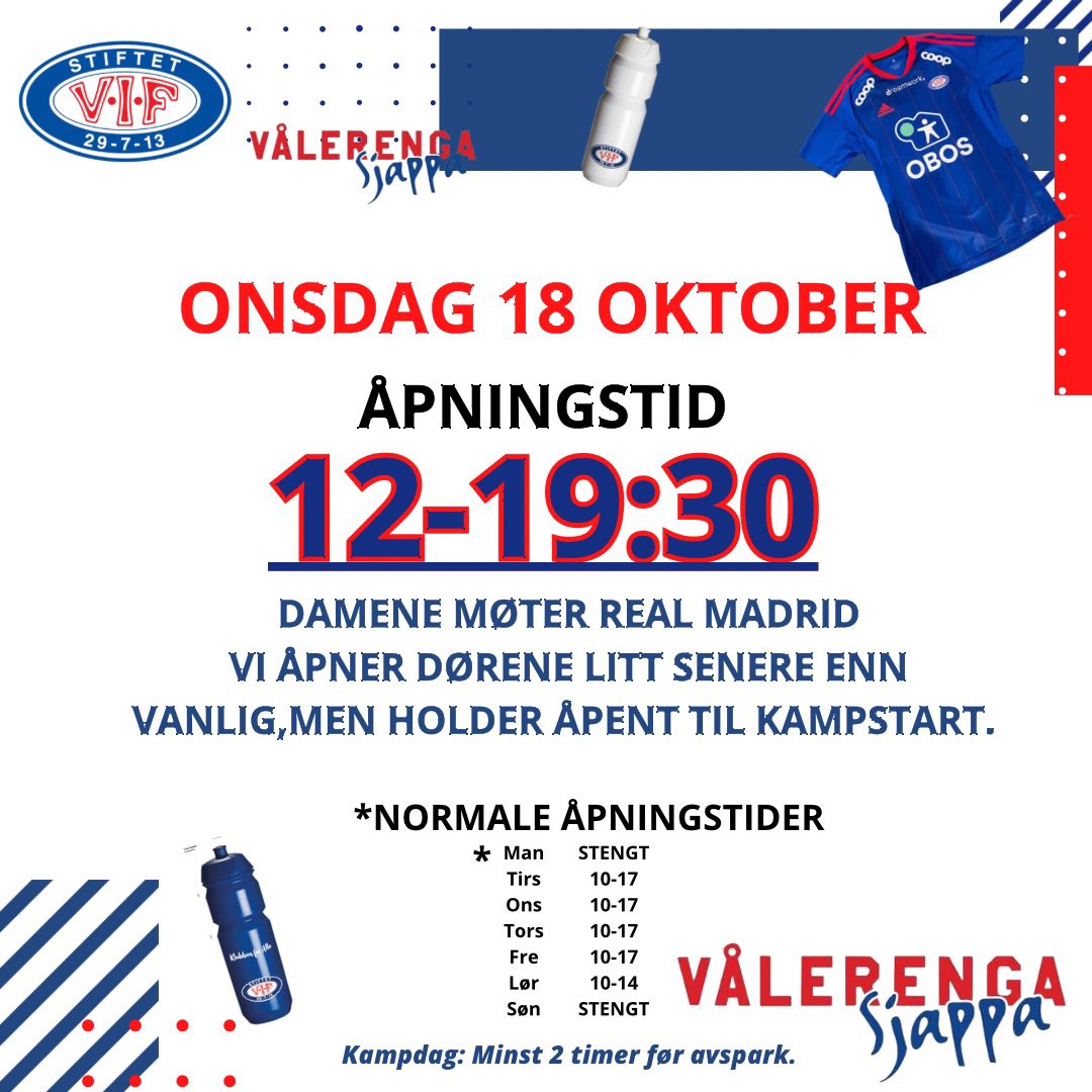 VålerengaSjappa (@valerengasjappa) on Twitter photo 