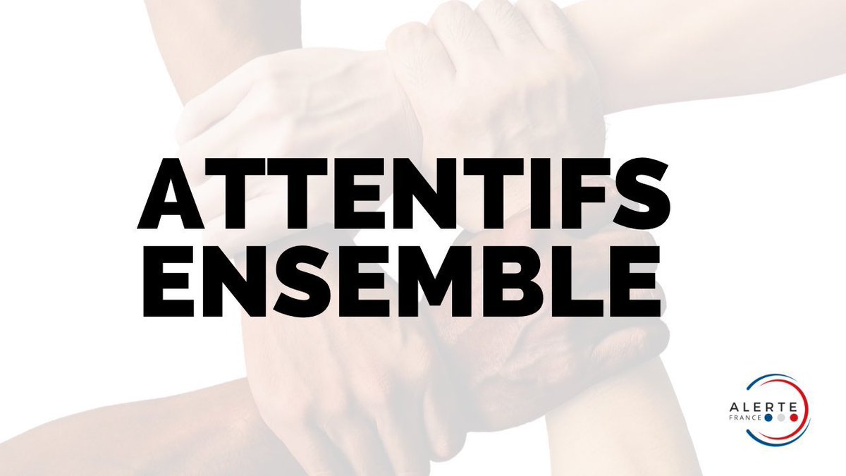 AlerteFR's tweet photo. 🇫🇷⚠️ Soyons vigilants et attentifs dans nos déplacements ! 

Dans un contexte de menace terroriste élevée, le plan #Vigipirate a été rehaussé en « urgence attentat » sur notre territoire national. 

Soyons prudents et restons vigilants pour assurer notre sécurité collective. https://t.co/2Yawo0oa1A