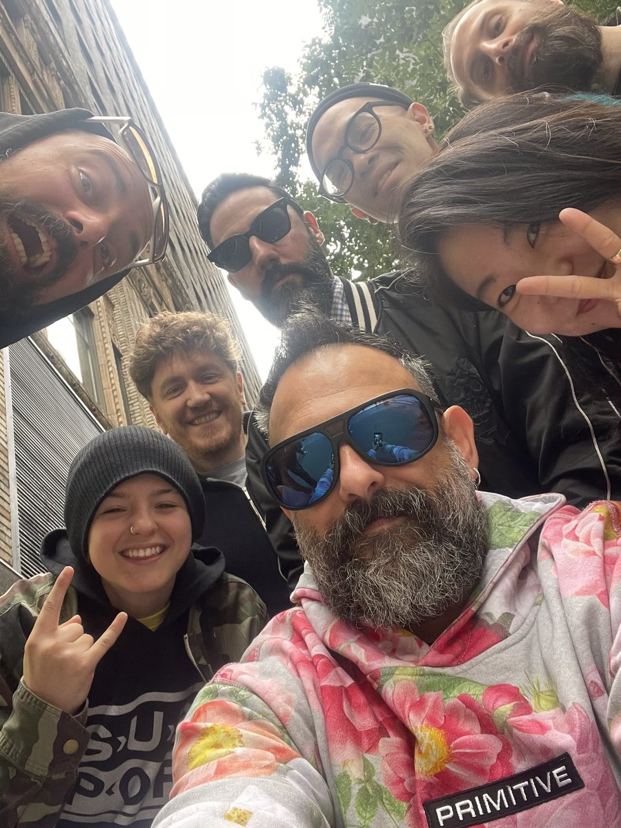 Jim Mahfood (@jimmahfood) on Twitter photo Greatest crew in comics! Thanks NYC!
<a href="/matteoscalera/">matteo scalera</a> <a href="/peachmomoko60/">peach MoMoKo 桃桃子</a> <a href="/inkgoblinz/">Zoe Crystal💀⭐️</a> <a href="/inkpulp/">Shawn Crystal</a> <a href="/matteo/">matteo</a>.lolli @eliabonetti
#nyc #crew #comics #artists #breakfast #nycc #international #psychedelic #visualfunk #foodone #jimmahfood Greatest crew in comics! Thanks NYC!
<a href="/matteoscalera/">matteo scalera</a> <a href="/peachmomoko60/">peach MoMoKo 桃桃子</a> <a href="/inkgoblinz/">Zoe Crystal💀⭐️</a> <a href="/inkpulp/">Shawn Crystal</a> <a href="/matteo/">matteo</a>.lolli @eliabonetti
#nyc #crew #comics #artists #breakfast #nycc #international #psychedelic #visualfunk #foodone #jimmahfood