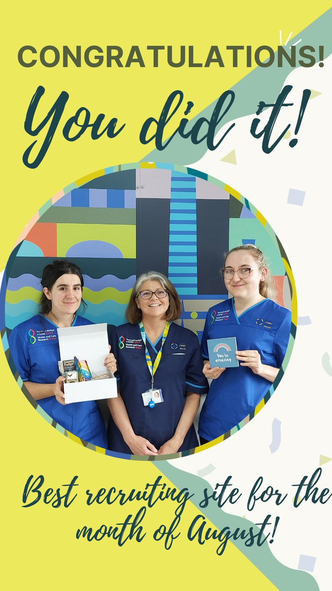 Congratulations to the <a href="/AneurinBevanUHB/">Aneurin Bevan University Health Board</a>  <a href="/LociTrial/">LOCI trial</a> team, led by Mrs Sajitha Parveen for being best recruiting site in August! 

Thank you/ diolch to all of our participants without whom this would not have been possible.