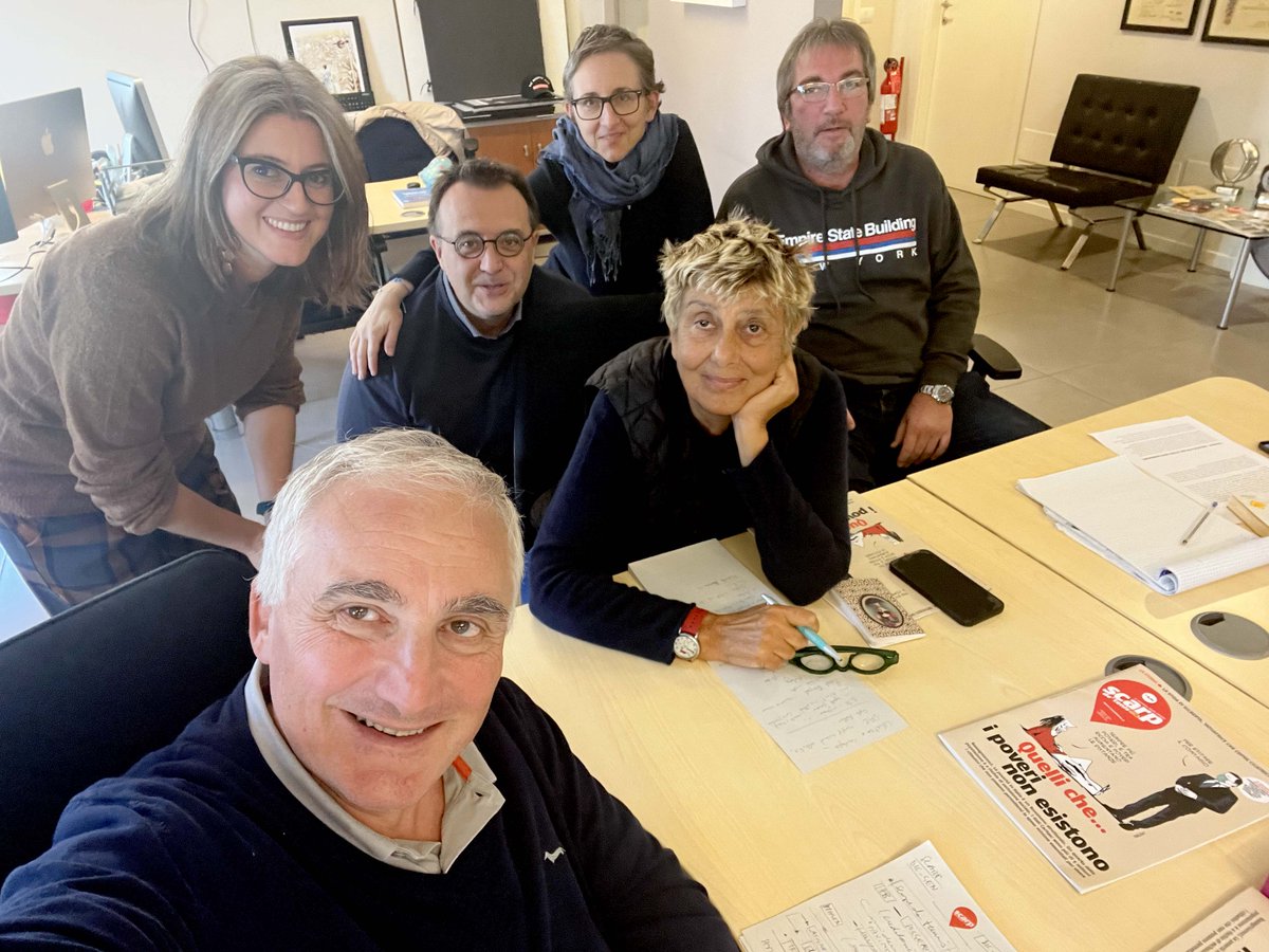 StefanoLamp's tweet image. Come ogni anno, il numero di @scarpdetenis di dicembre/gennaio avrà un direttore speciale. Anzi, una direttrice. A firmare #scarp sarà infatti Emanuela #Audisio. E noi siamo onorati di averla avuta con noi nella riunione di redazione. Grazie, Emanuela.