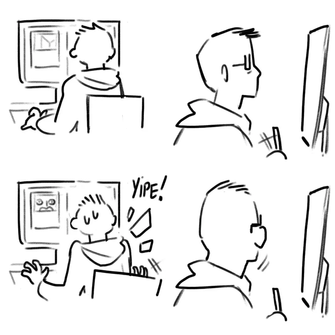 my dumb ass watching analog horror while I work 