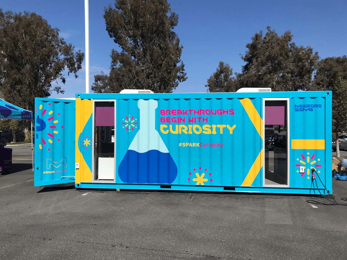 Discover the magic of science in an innovative and engaging way with the Curiosity Cube, a mobile science lab that promises a world of wonder for curious minds. Catch it at Discovery World on Saturday, Oct 28. <a href="/MilliporeSigma/">MilliporeSigma</a>