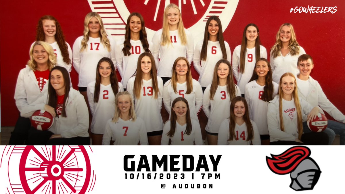 GAMEDAY 
📍Audubon
🆚 Coon Rapids Bayard
⏰ 7pm 
Theme: PINK OUT