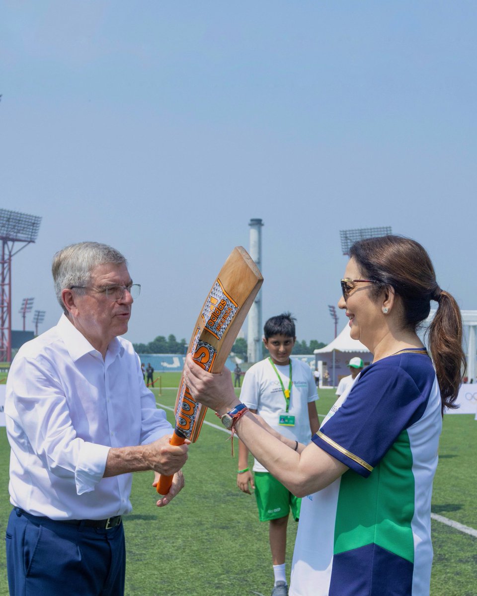 VaniFoundation_'s tweet image. भारत में चल रहे धुआंधार #CWC2023 के बीच क्रिकेट फैंस के लिए आई बड़ी खबर

सन् 1900 के बाद ओलंपिक में क्रिकेट की फिर से हुई एंट्री, 2028 लास एंजिल्स में दिखेगा T20 का रोमांच

#IOCSession में क्रिकेट समेत 5 खेलों को #IOC ने दी मंजूरी