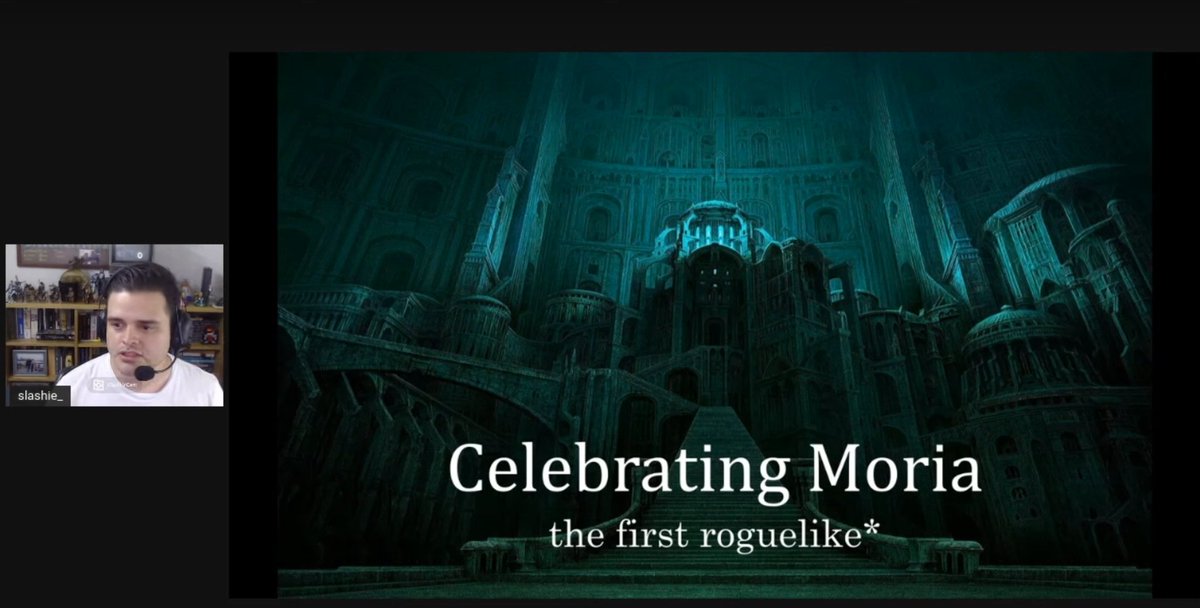Roguelike Celebration is an online event of talks about roguelike development, history, and community (and procedural generation, and related things). It takes place in a bespoke MUD, and it's happening THIS WEEKEND!

Tickets are pay what you want, check the replies for a link 🎟️