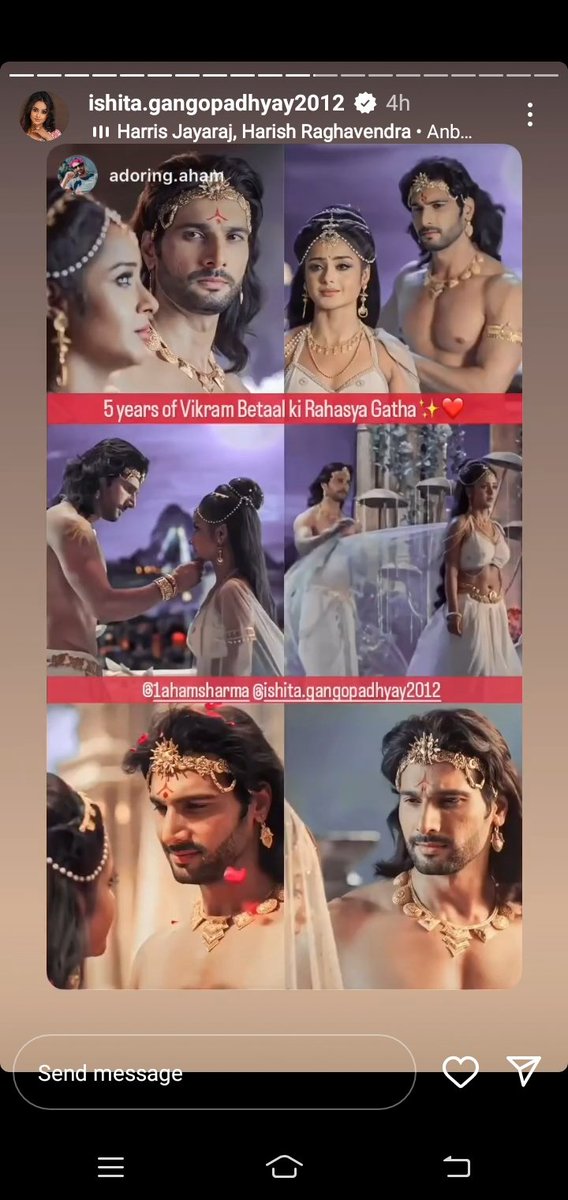 Ahem_karn's tweet photo. Celebrating 5Yrs Of Vikram Beetal Ki Rahasya Gatha✨ 
Celebrating 5Yrs Of Chakravarti Samrat Vikram Aditya(Ujjaini Naresh) 💗
AND His Beautiful Love Story With Queen Padmini💗❤ @AhemSharrma Thankyoh For Being Vikram Aditya thankyou for MasterArt!
#AhamSharma https://t.co/zOeravWcYT