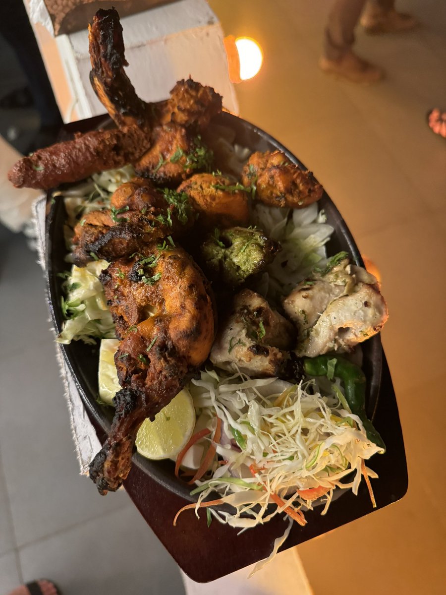 Looking back at my Nigeria trip pics this evening. Nigerians know how to do event canapés. A far cry from the rabbit food we get in the UK… and a lot spicier 😂 <a href="/TechCabal/">TechCabal</a> #MoonshotbyTechCabal #Lagos #Nigeria