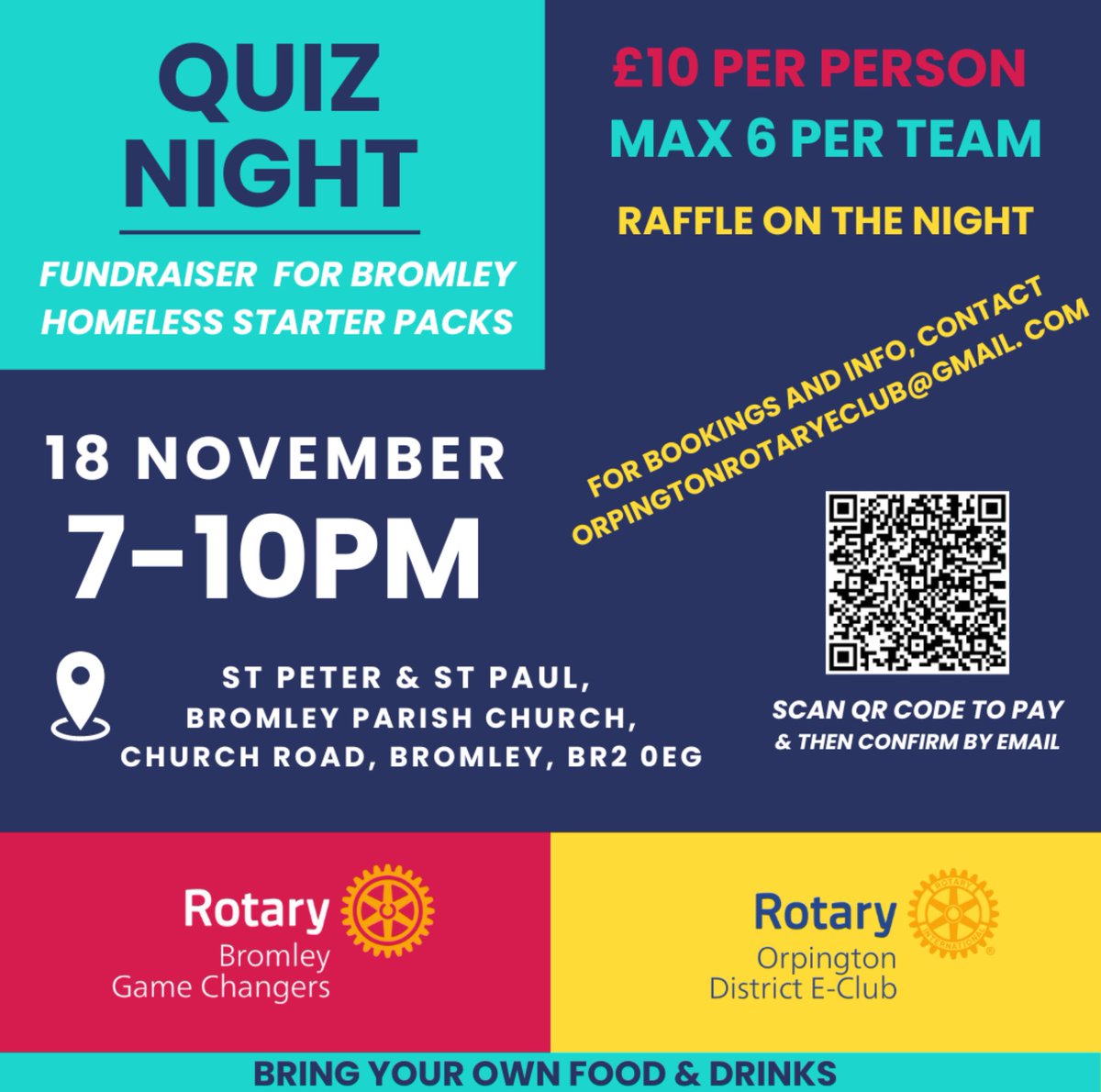 Please join us and help us raise funds for a worthwhile cause.  

@KRAOrpington @OneBromley @BromleyWell @BromleyBuzz @MayorofBromley0 @EmmaRaducanu @RotarySE1120 @rotaryradiouk @StChrisHospice @LWBromley @keithheard445 @MikeJackBR7 @LiveableBromley @blgmind @LifeInMags