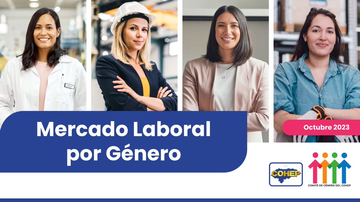 Compartimos el enlace para descargar el Boletín de Mercado Laboral de Honduras por Género ➡️🔗 cohep.org/BoletinMercado…
