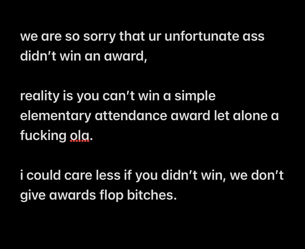 TheOlaAwards's tweet photo. The Ola Academy, official statement. 

Anyways, nominations out November 5th. 😝 https://t.co/9sUQnVg7hG