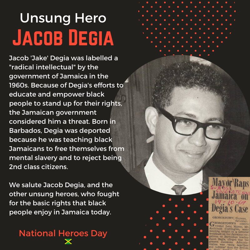 drchanja's tweet photo. Remember the ancestors. #ancestors #unsunghero #nationalheroesday #Jamaica #JakeDegia #JacobDegia ##YakubDegia #Degia https://t.co/STlwkylk7p