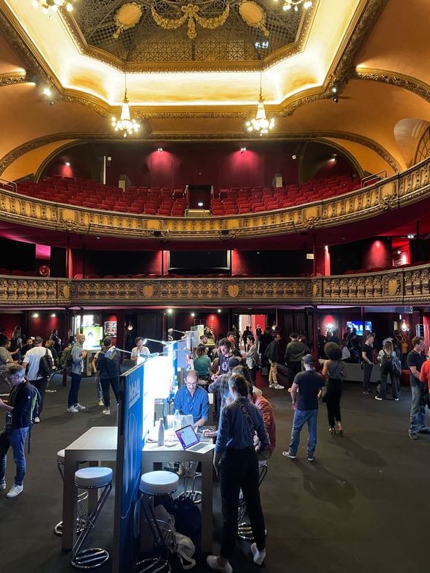 MusictechF's tweet photo. De retour @MaMAevent 🔥
L'équipe MTF vous remercie tous pour un 4ème anniversaire au #MAMA2023 à la Cantine de la Cigale !
Nous étions aussi partenaires de la session de pitchs @riffx_fr, bravo à @KreyptMusicNFT qui remporte le prix du Jury. A l'année prochaine à #MaMAInvent ! https://t.co/tzO7vVibPf
