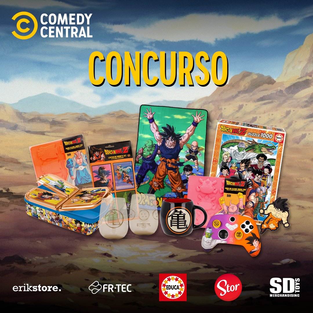 ComedyCentralES's tweet photo. ¡No os relajéis porque #DragonBallZCC no deja de dar sorpresas! Aquí os traigo este pack que desearía hasta el mismísimo Goku😎

Para participar tienes que:
👉Dar Fav❤️ y RT🔃 a este tweet
👉Comentar tu villano favorito justificando tu respuesta

Tenéis hasta el día 22, ¡fight! https://t.co/OC2dn0uibg