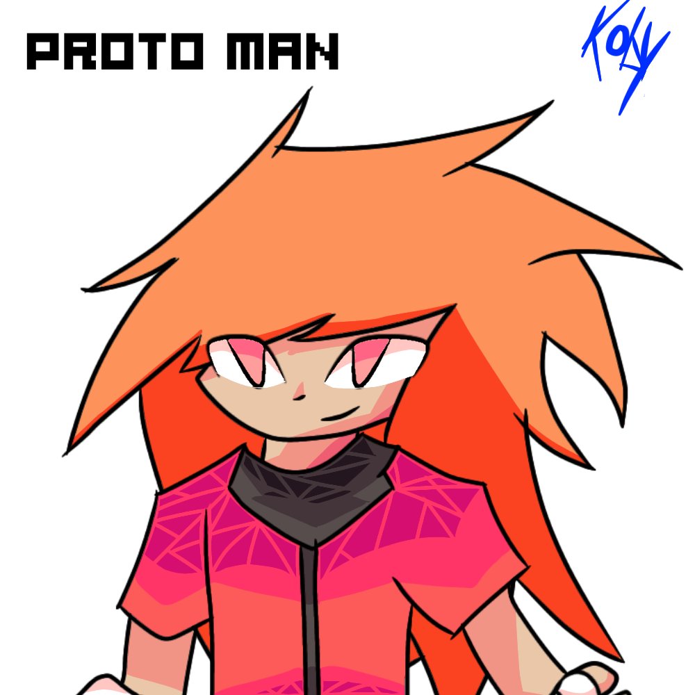 3/3 art oc @ProtoMan687733 
But there is more when we reached 100follower i will continue drawing 
So if you want to draw you just like+retweet+follow and i am sorry for those waiting i will try to draw you 
#art #freeart #artchallenge #drawing #fridaynightfunkin #fnf #fanarts