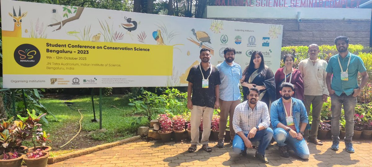 Central India shines at #sccsbng2023! 
NCCI members were making waves—from organizing the event, representing their organisations at 'Who's Who of Conservation', leading student talks and workshops, to presenting their posters. 
#centralindiarepresent
#NCCI #CentralIndia