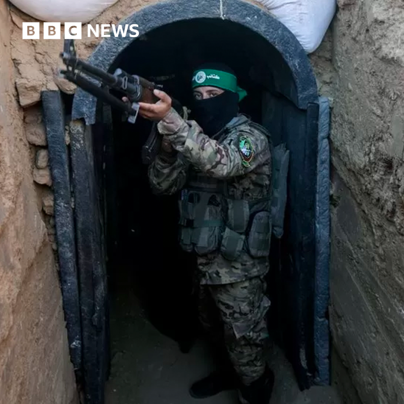 BBCWorld's tweet photo. 'Does Hamas build tunnels under hospitals and schools?'

#BBCYourQuestionsAnswered ⬇️