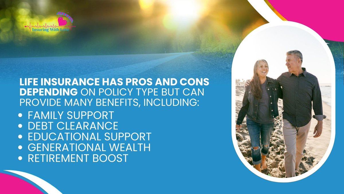 📢 Discover the benefits of life insurance! Protect your family's financial future 💰, pay off debts 🏡, fund education 🎓, and pass on generational wealth 🏦

#LifeInsuranceBenefits 
#FinancialProtection 
#SecureYourFuture