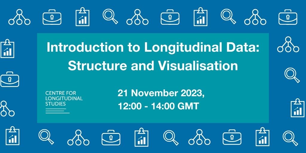 #Webinar alert. Introduction to Longitudinal Data: Structure and Visualisation. Join our CLS experts on 21 Nov for an overview of the tools and strategies available to manage and visualise longitudinal cohort studies. cls.ucl.ac.uk/events/intro-t…