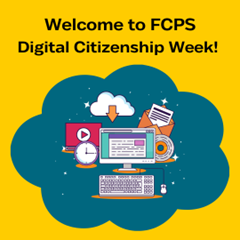 October 16-20 is Digital Citizenship Week! Our students and staff will be learning and reflecting on digital citizenship!  Watch for family materials to be sent home so you can continue the learning each day after school with your student. #FCPSdigcit  #digcitweek #FCPSpog