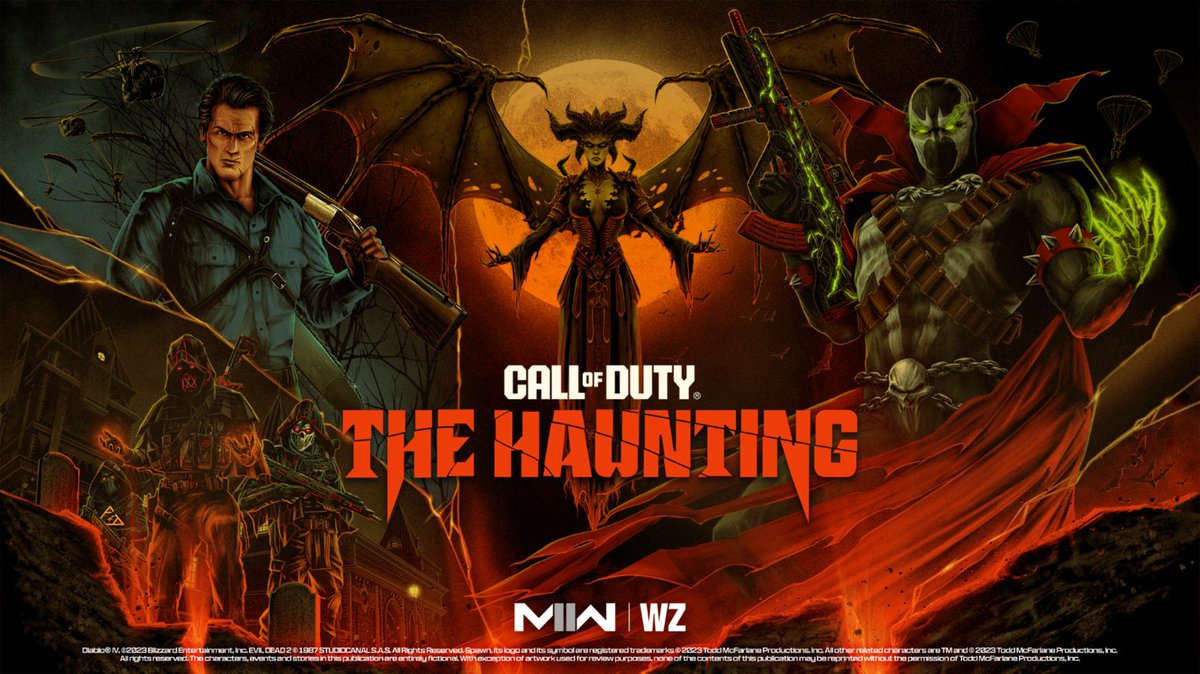 Call of Duty's 'The Haunting' makes its spooky return on October 17 — and this time, it's summoning a few frightening friends 😈