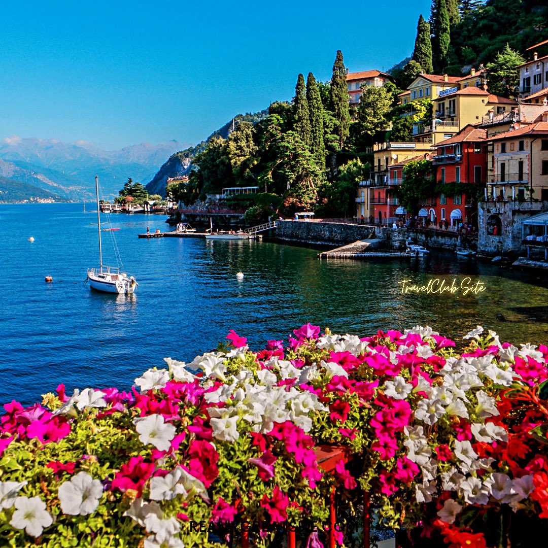 Lake Como: Where serene waters meet the Italian Alps. Share your favorite moments and must-visit spots in this Italian gem! 🏞️🌄 #LakeComoBeauty #italy #travelitaly #visititaly 🍝📸