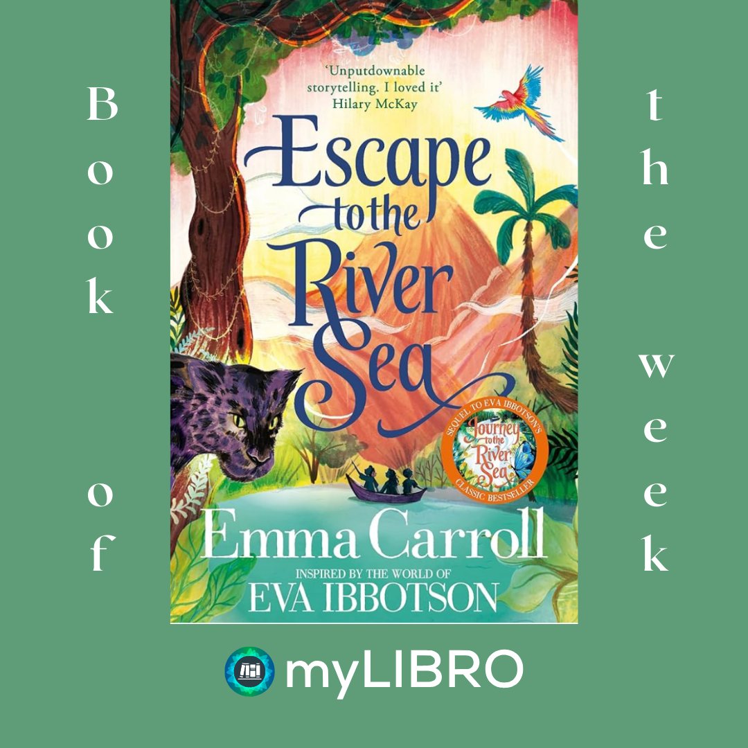 MyLibro's tweet image. Happy Monday!

myLIBRO is back with a new book of the week. This week, our choice is “Escape to the River Sea” by Emma Carroll. This story is a great read for children ages 8-12. Make sure to download the @MyLibro app so you can read this book and others like it.

#bookoftheweek