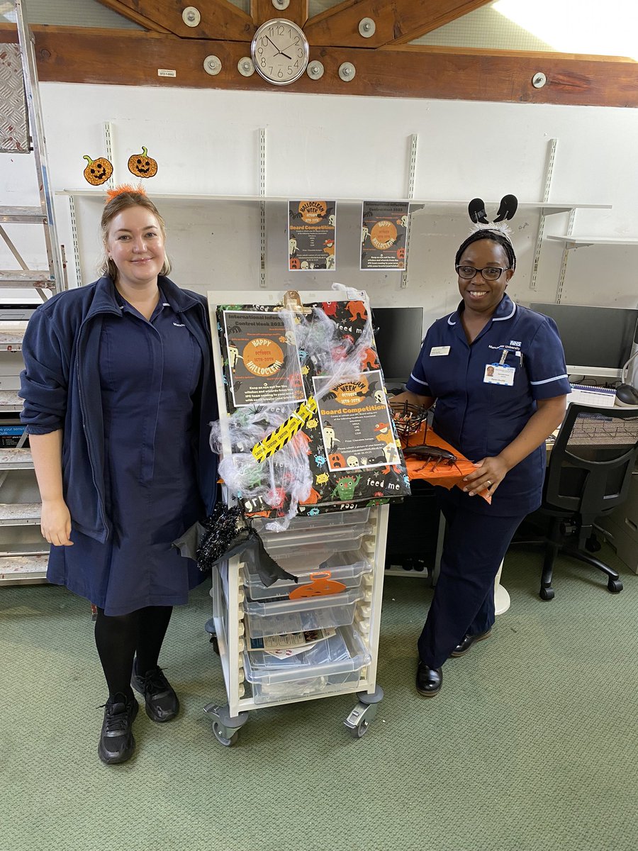 Keep an eye out for the WTWA IPC team out and about with the #halloclean trolley for International Infection Prevention Week #IIPW23