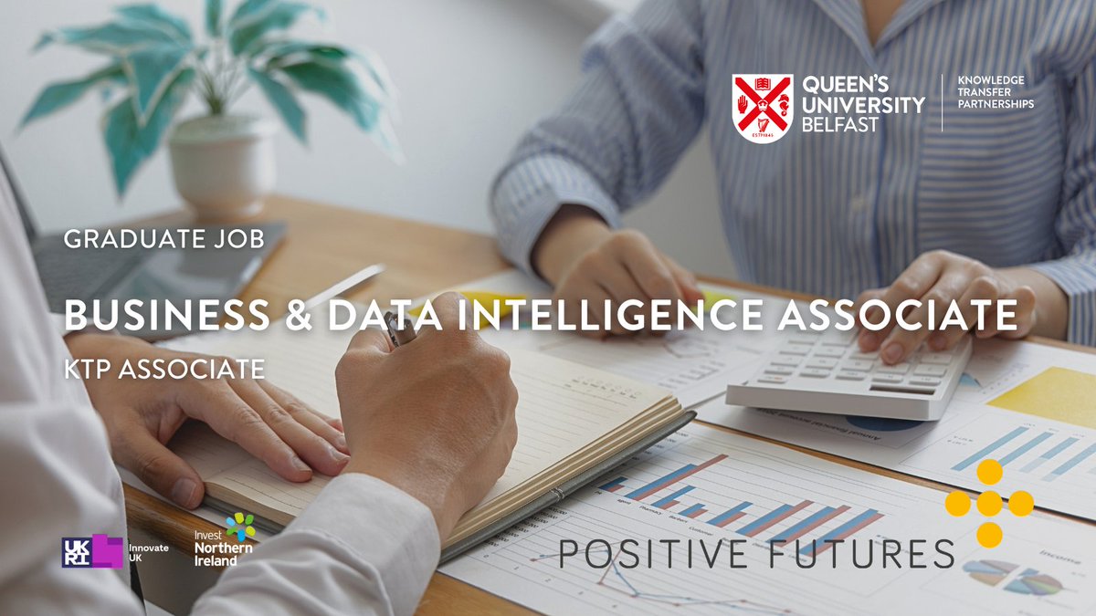 Are you a recent Business / Data Analytics graduate with a passion for making a difference? In partnership with <a href="/QUBBusiness/">QUBBusiness</a> , we're seeking a #KTP Associate 👇
💰 £30k-£33k  
⏳ Closes 10 Nov 
Apply now bit.ly/3rXDIpy