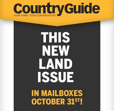 In the November issue of <a href="/CntryGuide/">Country Guide</a> you'll find out what farmers across #CdnAg are doing about increasing land prices and what it means for their operations. Don't miss out on the info you need to make strategic decisions on the farm - subscribe today! bit.ly/45zvrWO