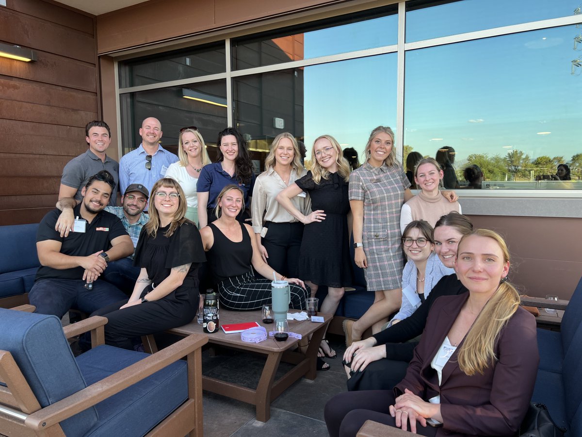 Celebrating a brighter, greener future with some of our emerging sustainability leaders during a delightful social hour at our statewide sustainability summit last week! 🌱💚 #SustainabilityChampions #NetworkingForChange #Statewidesustainabilitysummit