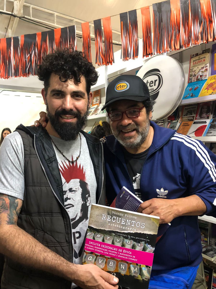 Hoy termina la Feria del Libro de Córdoba.
Ahora vienen más cosas. Distintas.

Gracias por estar siempre, Alexis.
Gracias Éter.

Seguimos.
