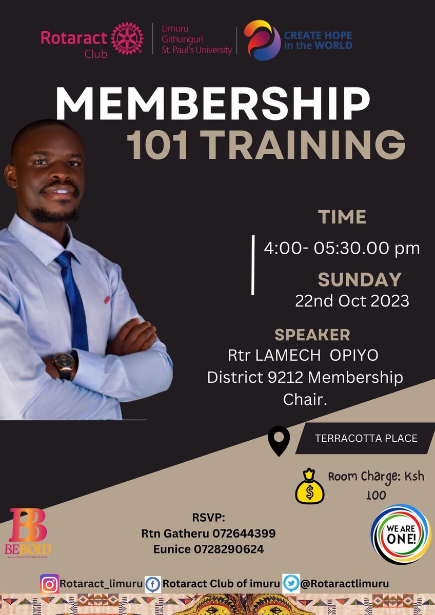 Rotaract Club of Limuru tweet media