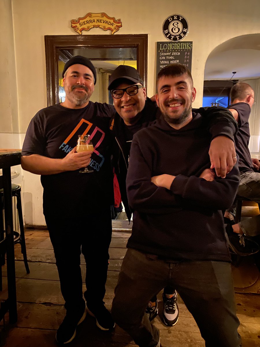 alan_oldham's tweet photo. This trio makes 70% of the jackin’ loop #techno being made today 😂 So cool to hang out with @truncate_la and #hertzcollision! Love their productions and DJing, and happy to report they’re even better humans! Blessed!
#djt1000 #berlin #techno #detroittechno #latechno #djlife🎧 https://t.co/lFCXpiuRiY