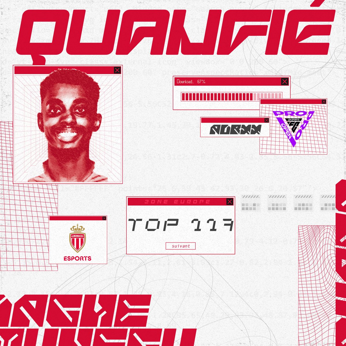 𝗤𝗨𝗔𝗟𝗜𝗙𝗜𝗘́𝗦 🔴⚪ 𝑍𝑜𝑛𝑒 𝐸𝑈𝑊 : 🇪🇺 Yaskow - TOP 2 ✅ 🇪🇺 AdRXx - TOP 117 ✅ Nos joueurs sont qualifiés pour les FC Pro Regional Qualifiers qui auront lieu ce week-end, les 21 et 22 octobre ! 𝘋𝘢𝘨𝘩𝘦 𝘭𝘦𝘴 𝘨𝘢𝘳𝘴 👊 🎮 @EASPORTSFCPro