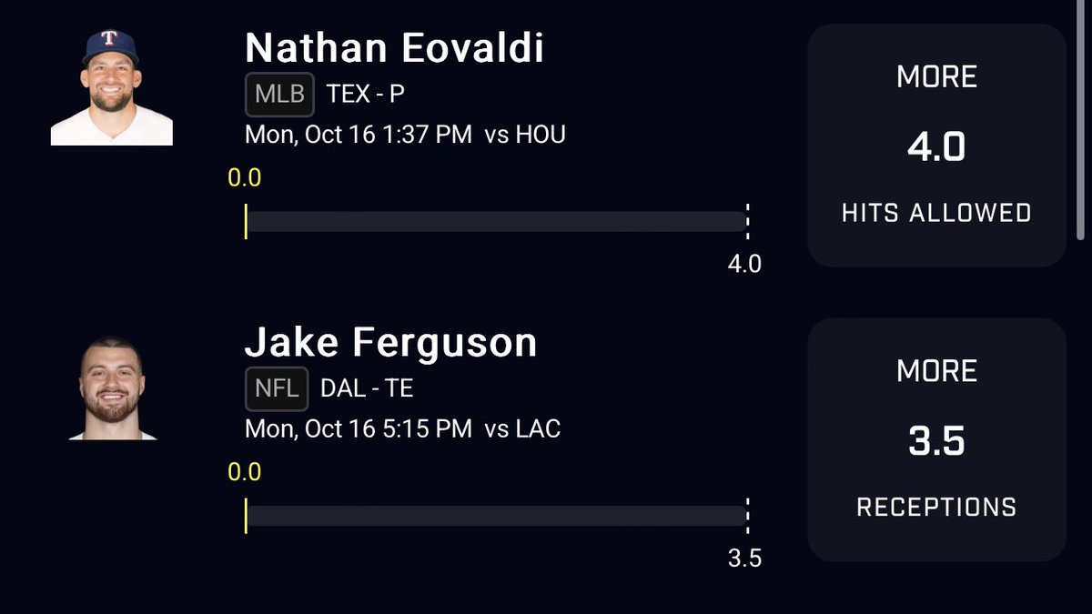 suqdo's tweet photo. 2 man on PrizePicks

Like if tailing!

#PrizePicks #mlb #nfl #viral #GamblingCommunity #SleeperApp #underdog #lock https://t.co/HqTJ8uhncf