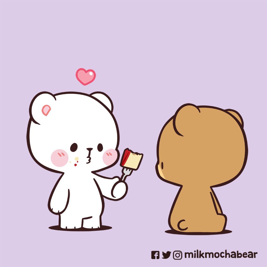 milkmochabear's tweet photo. 🍰💕
---
Feel free to mention someone who always cares about you~! 💕

#milkmochabear
#milkandmocha https://t.co/9npsIaEqg5