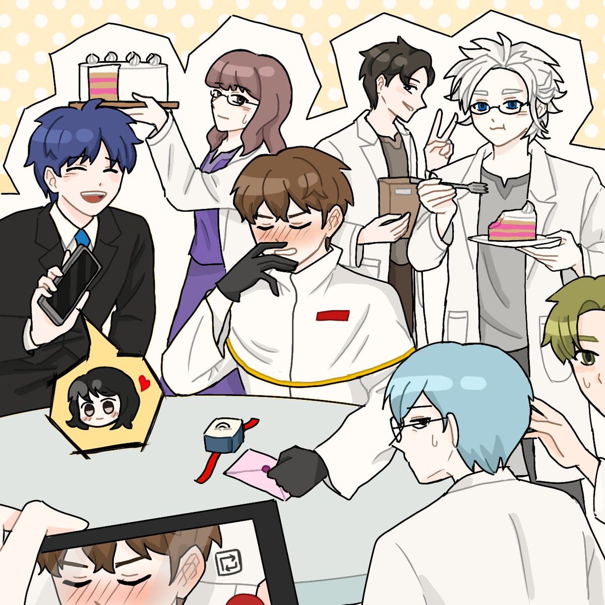 #바보_같은_남자_생일_축하해
신에게 단죄의 불꽃을 하사받은 지고생명체 호스트인 쟈부치 주교님