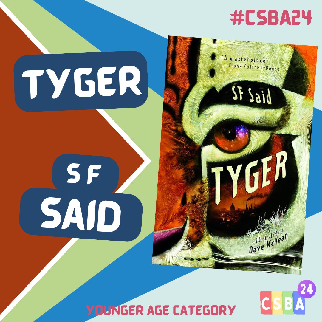 CheshireELS's tweet photo. You can't stop @whatSFSaid's #Tyger from burning bright! Set in an alternative London, where injustice & fear run the streets, our third nominee for the #CSBA24 is a feast for the senses! @DFB_storyhouse https://t.co/bZiOPklvrf