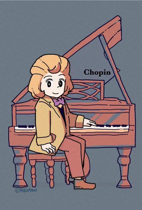 10月17日はショパンの命日です。