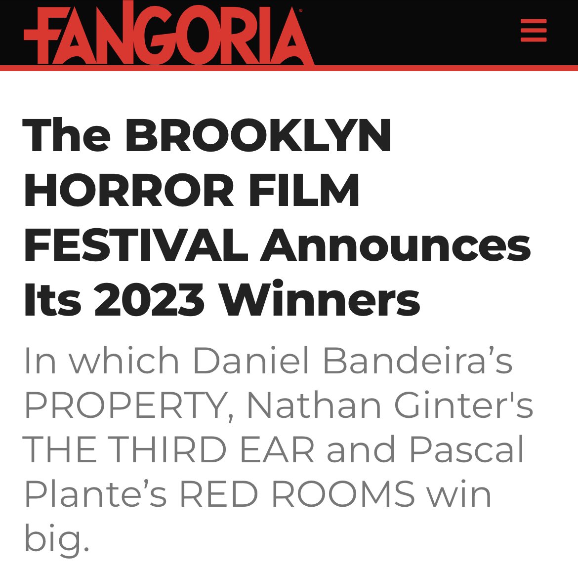 Brooklyn Horror Fest tweet media