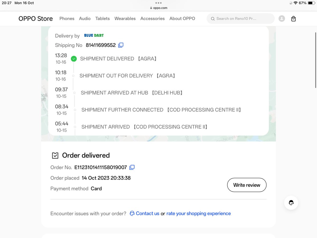 Amand1nonly's tweet photo. @oppo @OPPOIndia Hello Team , I’ve ordered a Tws “ Enco air 2 “ on 14 October 2023 , today 16 Oct i received the product , but I don’t like the quality of it , i want to return the product , but there is only replacement option available, help me out of this . https://t.co/hg9w1jWLLT
