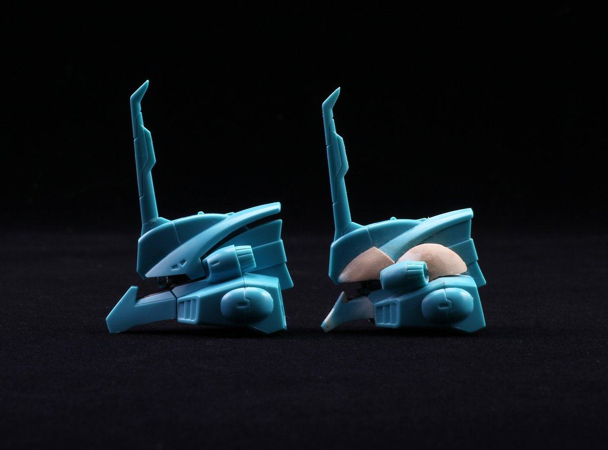 n_a_o_k_i_'s tweet photo. RE/100 ディジェ　2015年6月製作
キット発売時に作例で製作したものです。
頭部は後頭部を新造したりして意図的にゲルググっぽいシルエットにしています。
ていうかもうそんな前なのかw
#ディジェも布教したい https://t.co/nOsmfUdMvH