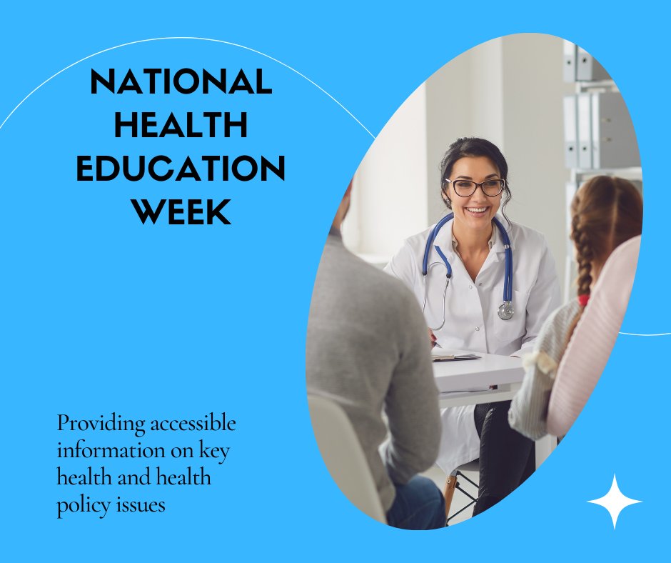 Health education is top among CHRT's three strategic goals.

That's why we're excited to celebrate National Health Education Week, starting today.

What's one thing you can do this week to contribute to health education in your community?

#healtheducation