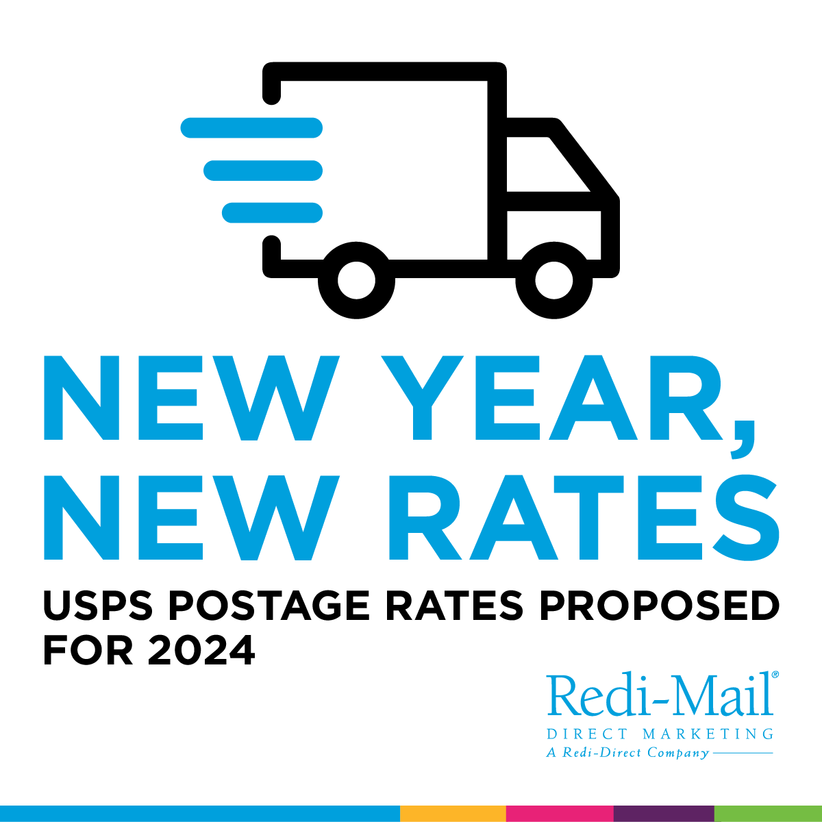 RediMail's tweet photo. The USPS recently proposed new postage pricing to take effect on 1/21/24.  Don't wait on your direct marketing plans! Contact the experts at Redi-Mail today to find out how we can provide the best value and maximize the effectiveness of your campaigns. https://t.co/HnWgjyJgbB https://t.co/QaRS7ZOYsb