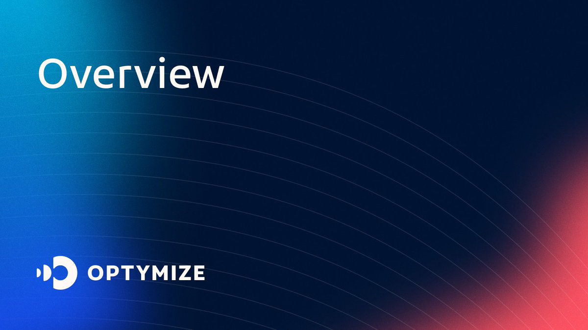 Optymize_xyz's tweet photo. 1/ Optymize, an overview 👀

You'll learn:

➡️What is Optymize?
➡️How to get involved?
➡️What are the next steps?

A 🧵 https://t.co/Sq10DJfxBk